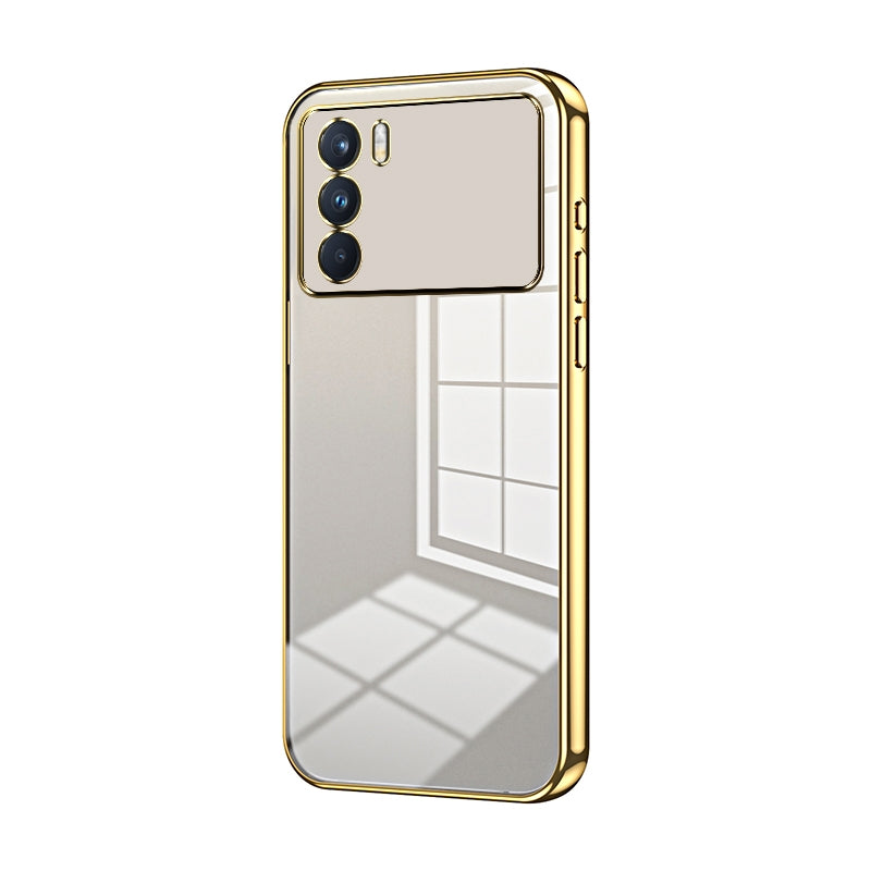 OPPO K9 Pro Phone Case with Transparent Plating and Fine Hole Design: Crystal Clear & Scratch-Resistant