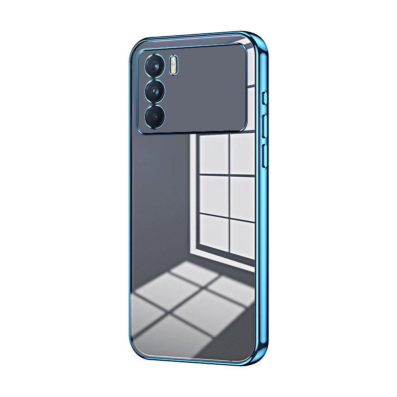 OPPO K9 Pro Phone Case with Transparent Plating and Fine Hole Design: Crystal Clear & Scratch-Resistant