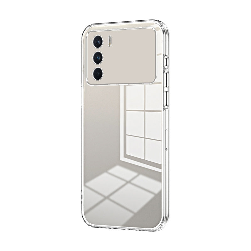 OPPO K9 Pro Phone Case with Transparent Plating and Fine Hole Design: Crystal Clear & Scratch-Resistant