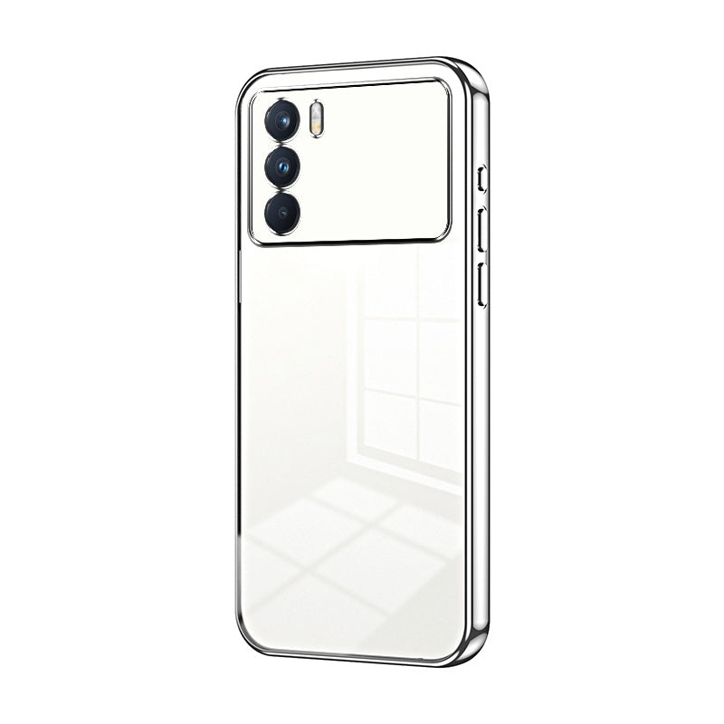 OPPO K9 Pro Phone Case with Transparent Plating and Fine Hole Design: Crystal Clear & Scratch-Resistant