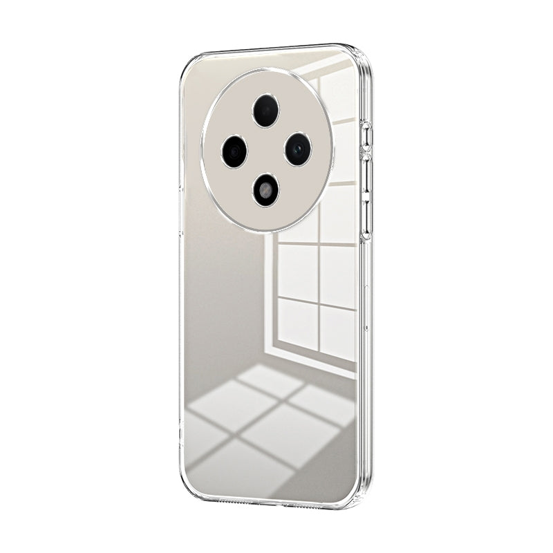For OPPO A3 Pro Phone Case with Transparent Plating and Fine Hole Design: Crystal Clear & Scratch-Resistant