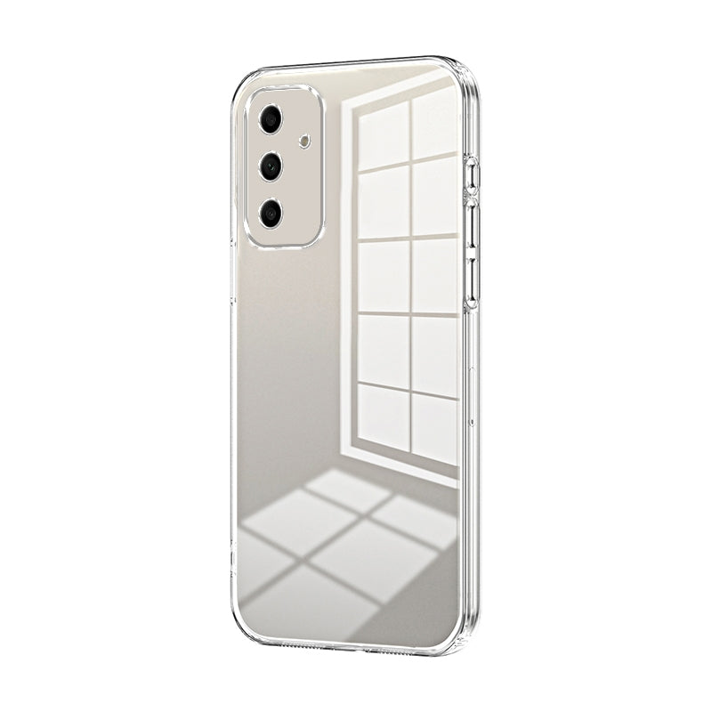 For Samsung Galaxy A05s Phone Case with Transparent Plating and Fine Hole Design: Crystal Clear & Scratch-Resistant