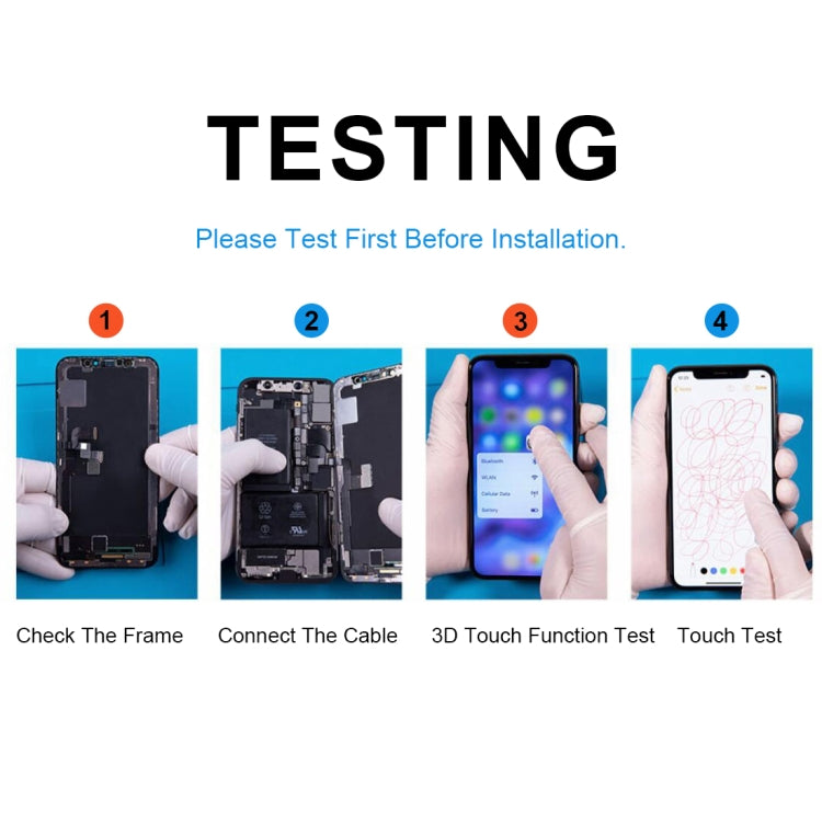 iPhone 15 HD Incell LCD Screen Replacement - Touch Digitizer Assembly, Compatible with Apple