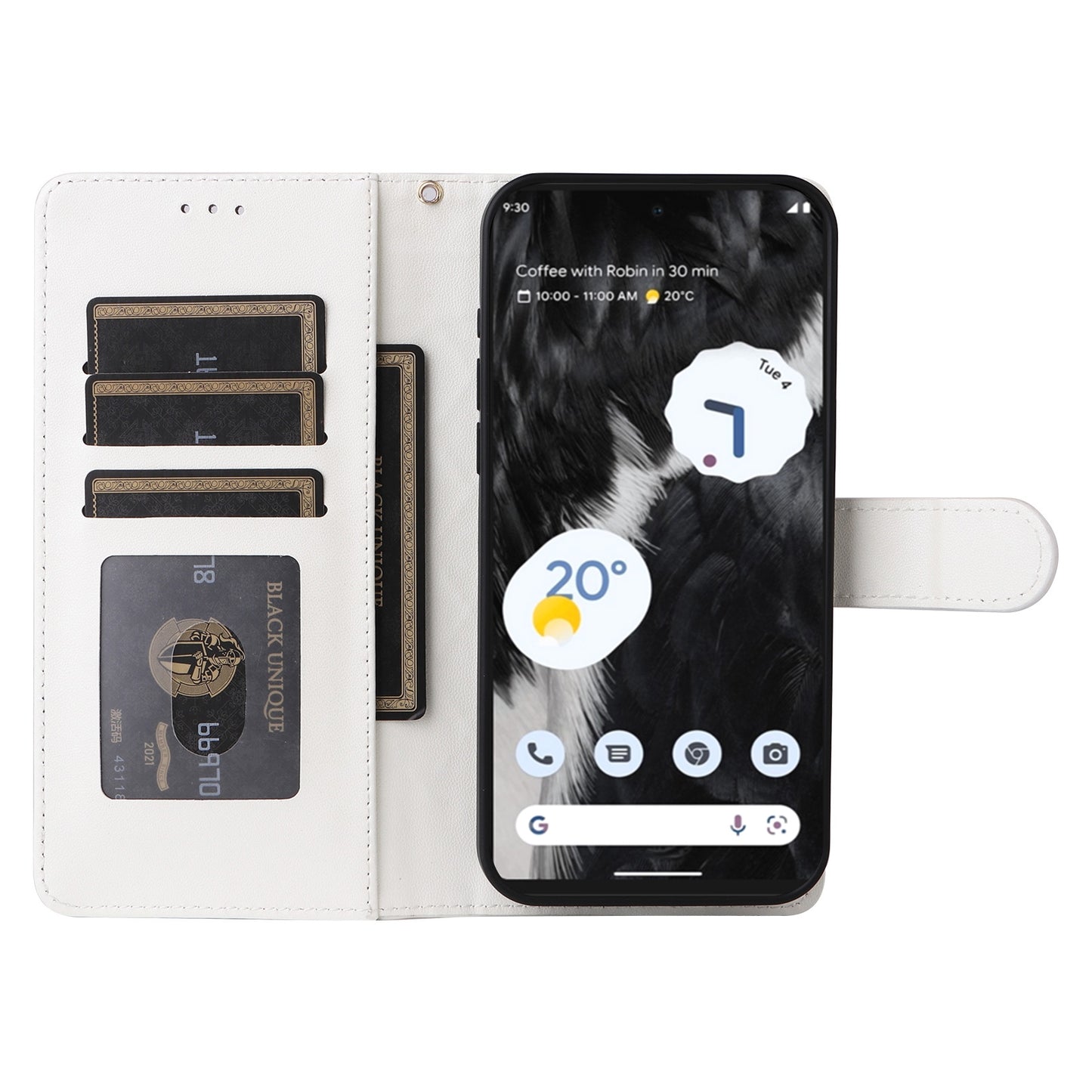 Google Pixel 7 Pro Diamond Lattice Leather Flip Phone Case - Durable and Convenient Holder with Precision Cutouts