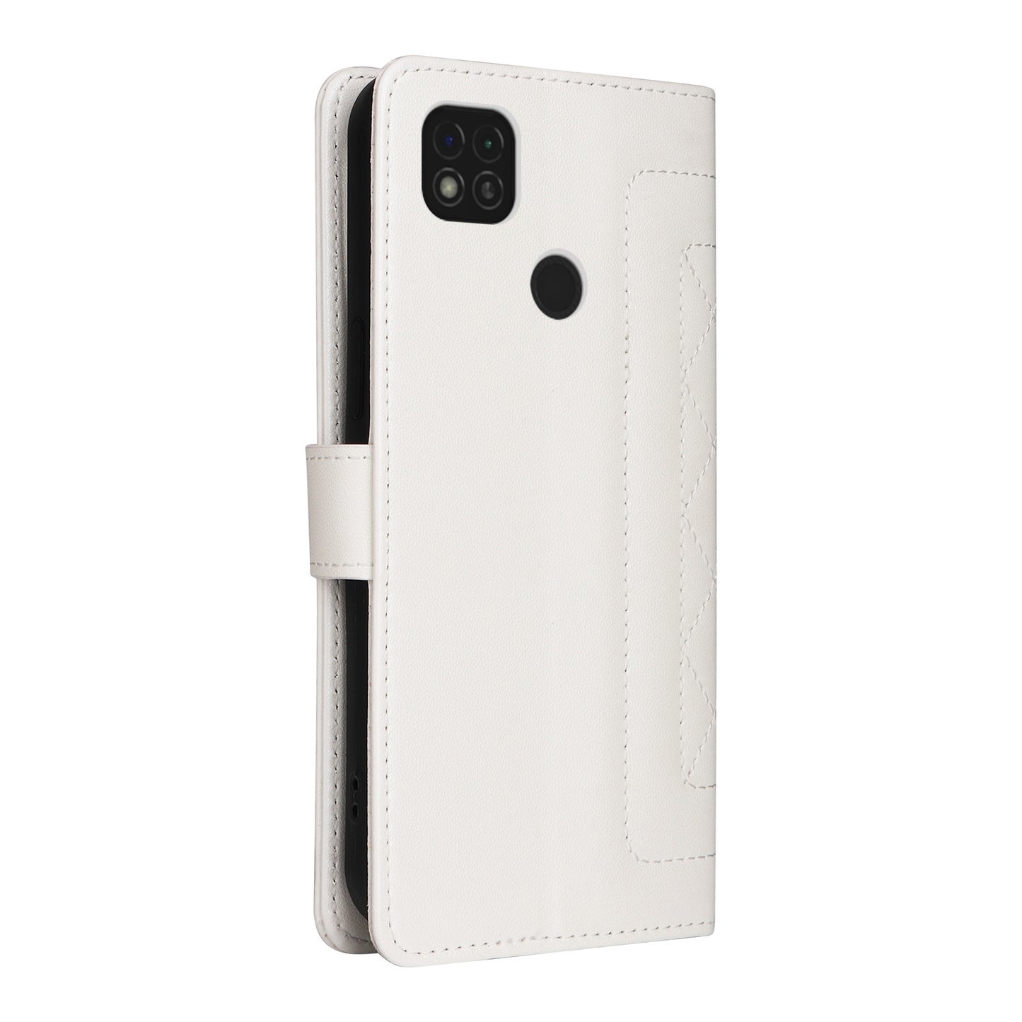 Xiaomi Redmi 9C Diamond Lattice Leather Flip Phone Case - Durable and Convenient Holder with Precision Cutouts