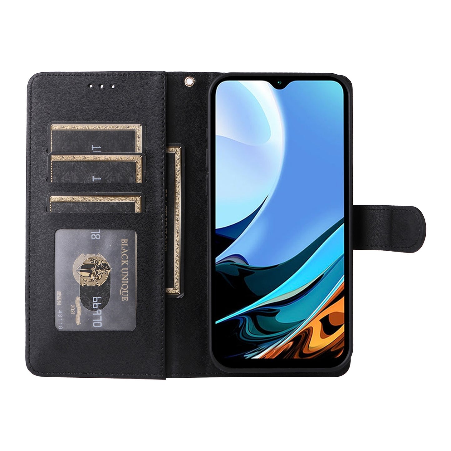 Xiaomi Redmi 9T Diamond Lattice Leather Flip Phone Case - Durable and Convenient Holder with Precision Cutouts