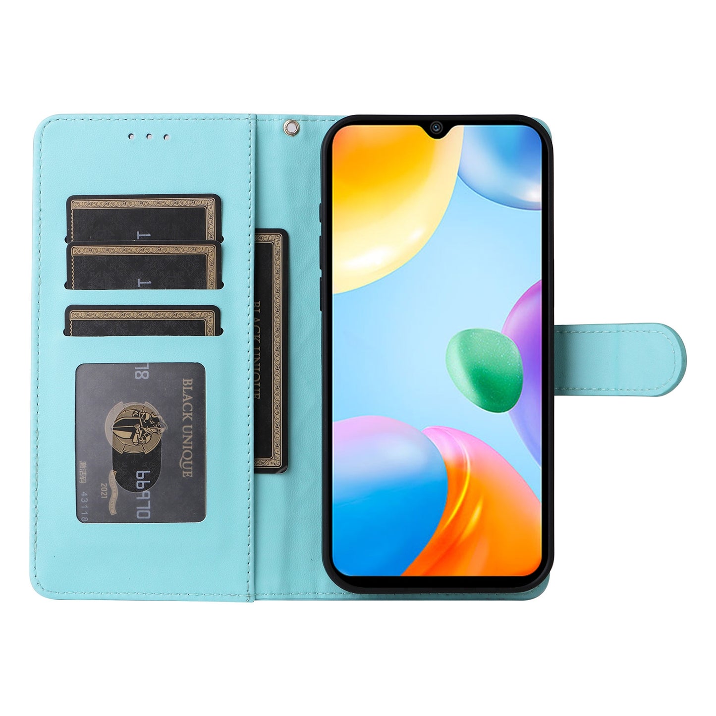 Xiaomi Redmi 10C Diamond Lattice Leather Flip Phone Case - Durable and Convenient Holder with Precision Cutouts