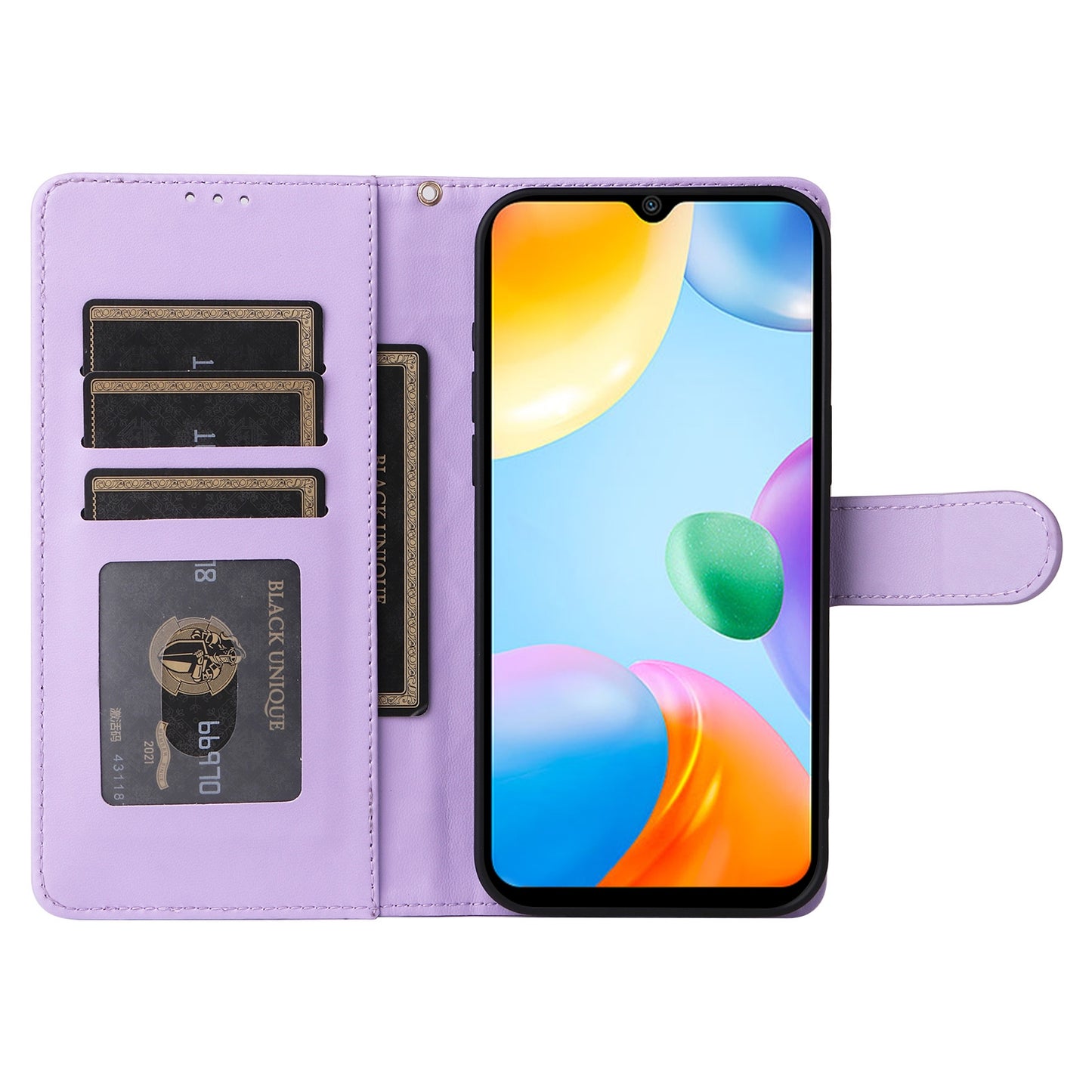 Xiaomi Redmi 10C Diamond Lattice Leather Flip Phone Case - Durable and Convenient Holder with Precision Cutouts