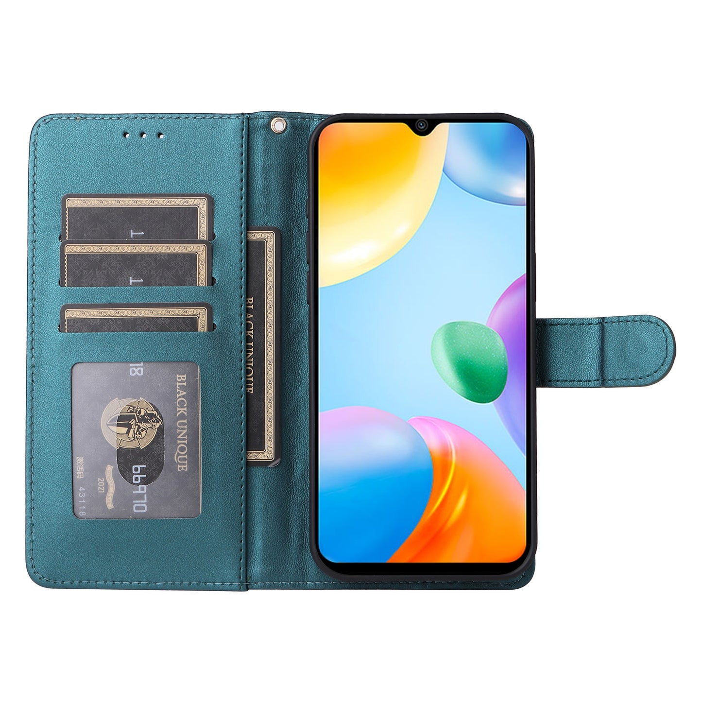 Xiaomi Redmi 10C Diamond Lattice Leather Flip Phone Case - Durable and Convenient Holder with Precision Cutouts