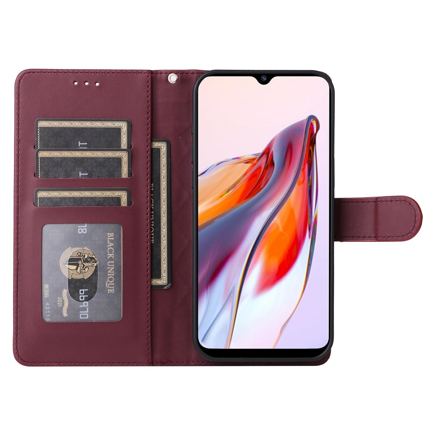 Xiaomi Redmi 12C Diamond Lattice Leather Flip Phone Case - Durable and Convenient Holder with Precision Cutouts