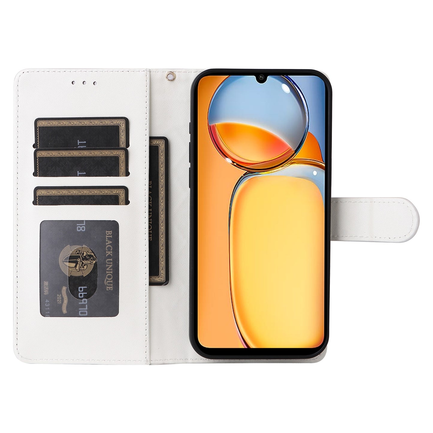 Xiaomi Redmi 13C Diamond Lattice Leather Flip Phone Case - Durable and Convenient Holder with Precision Cutouts