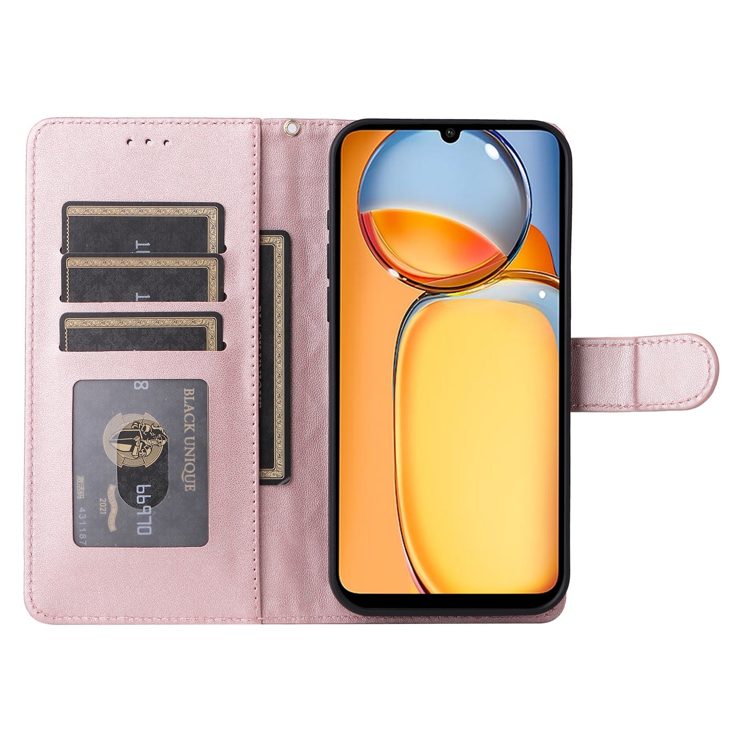 Xiaomi Redmi 13C Diamond Lattice Leather Flip Phone Case - Durable and Convenient Holder with Precision Cutouts