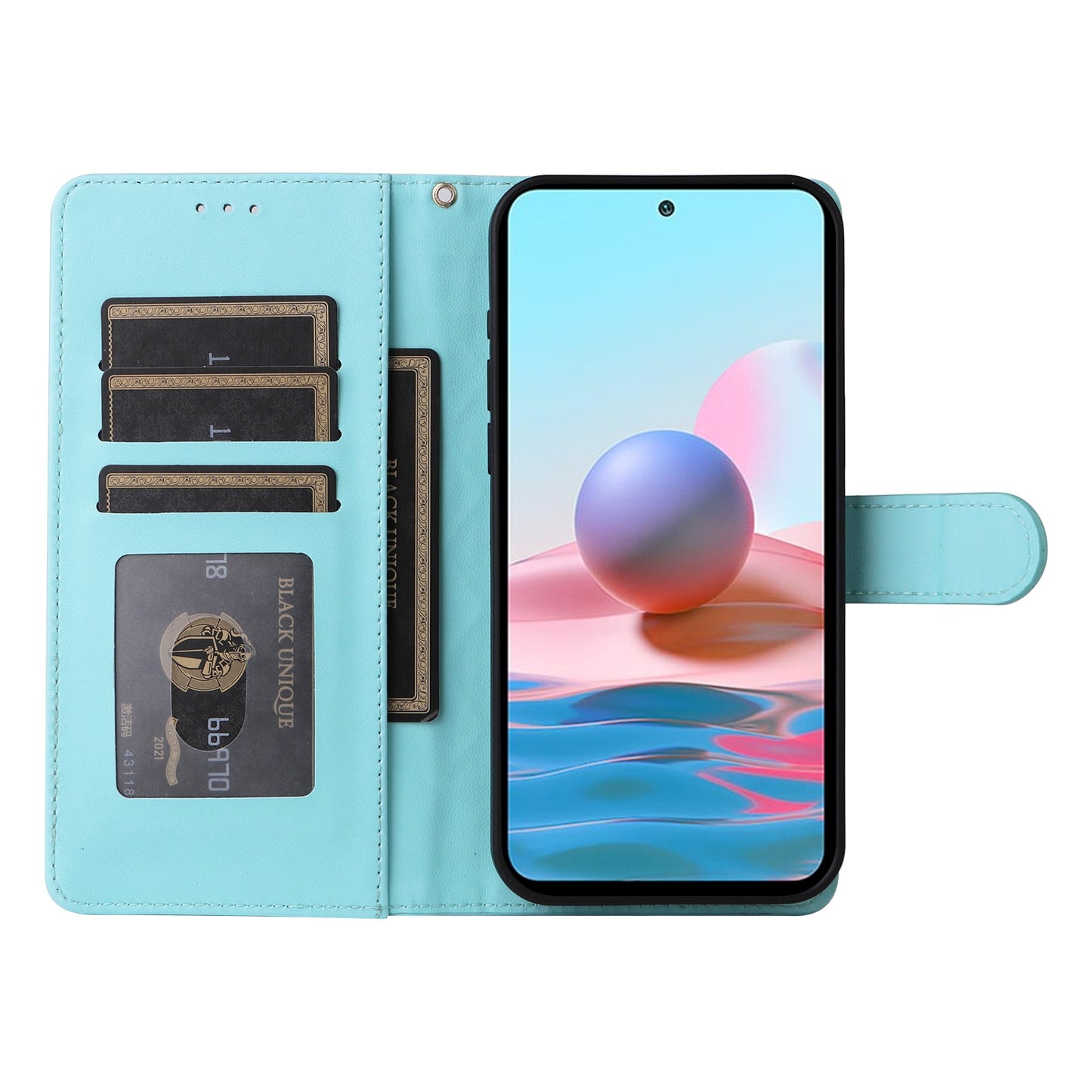 Xiaomi Redmi Note 10 Diamond Lattice Leather Flip Phone Case - Durable and Convenient Holder with Precision Cutouts