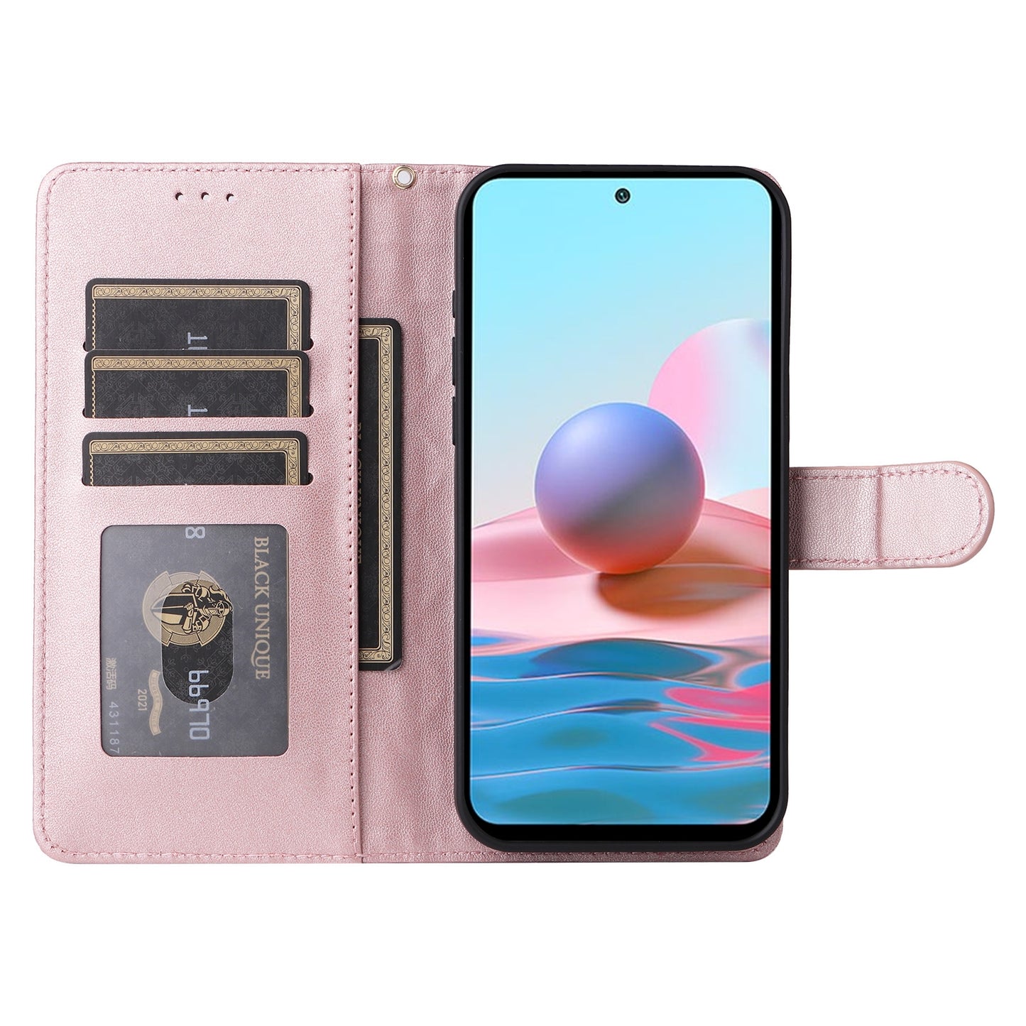 Xiaomi Redmi Note 10 Diamond Lattice Leather Flip Phone Case - Durable and Convenient Holder with Precision Cutouts