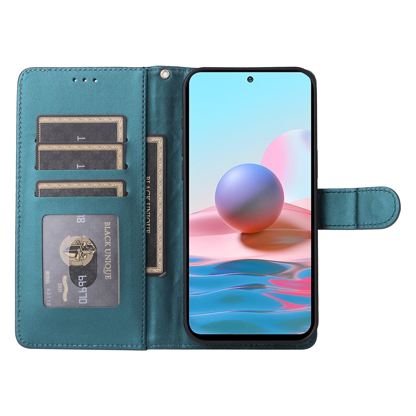 Xiaomi Redmi Note 10 Diamond Lattice Leather Flip Phone Case - Durable and Convenient Holder with Precision Cutouts