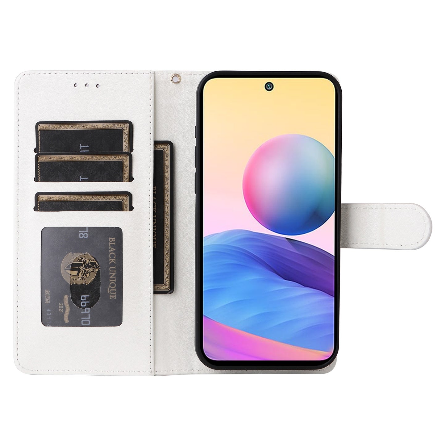 Xiaomi Redmi Note 10 5G Diamond Lattice Leather Flip Phone Case - Durable and Convenient Holder with Precision Cutouts