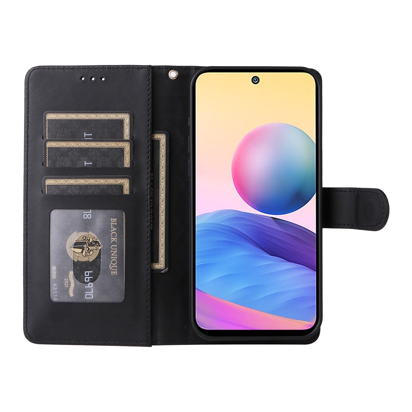 Xiaomi Redmi Note 10 5G Diamond Lattice Leather Flip Phone Case - Durable and Convenient Holder with Precision Cutouts