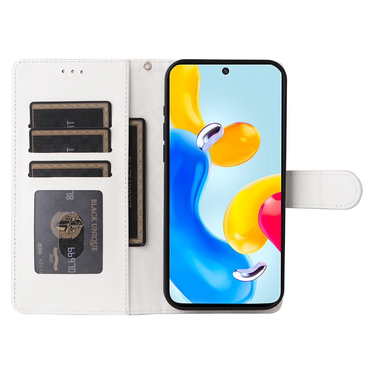 Xiaomi Redmi Note 11 5G Diamond Lattice Leather Flip Phone Case - Durable and Convenient Holder with Precision Cutouts
