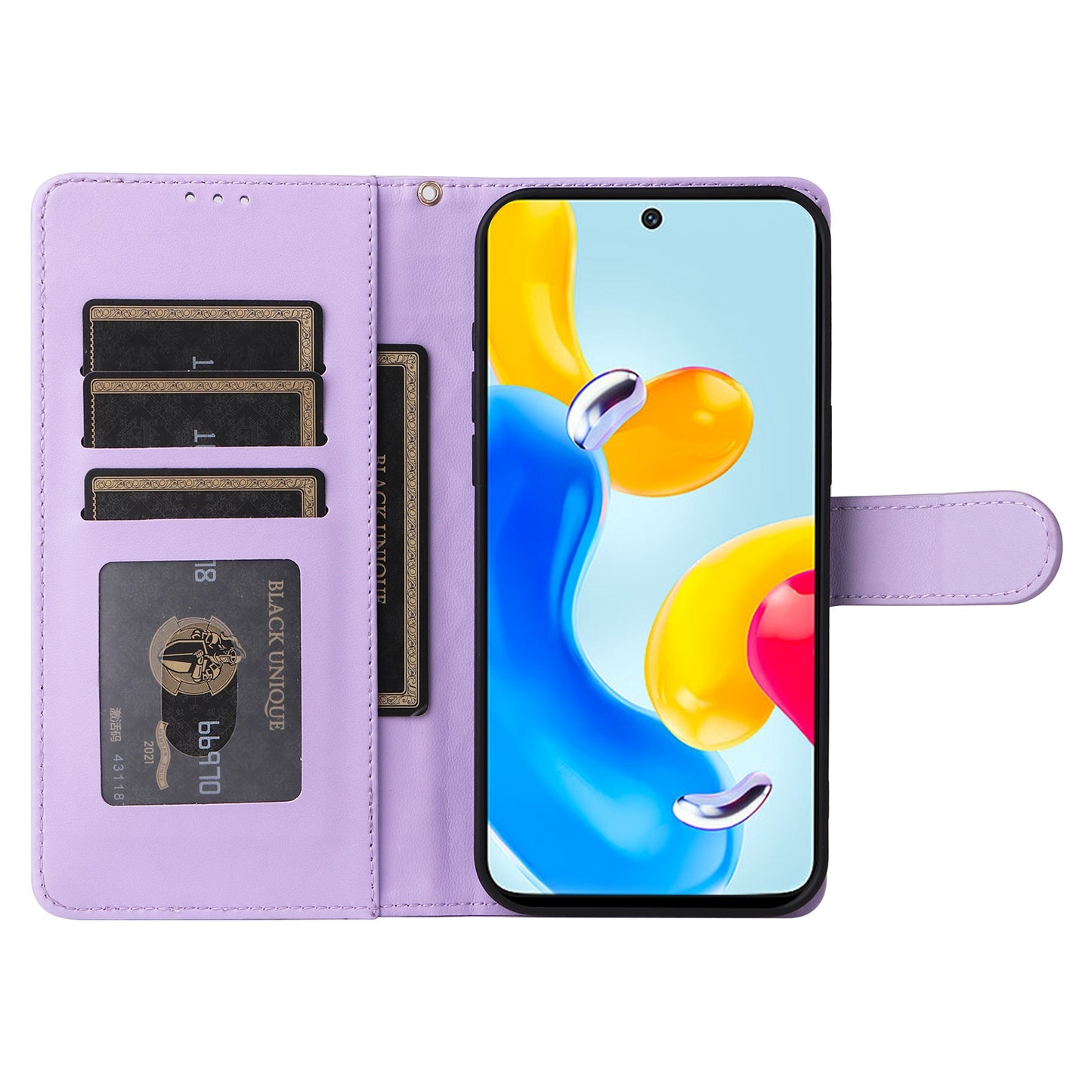 Xiaomi Redmi Note 11 5G Diamond Lattice Leather Flip Phone Case - Durable and Convenient Holder with Precision Cutouts