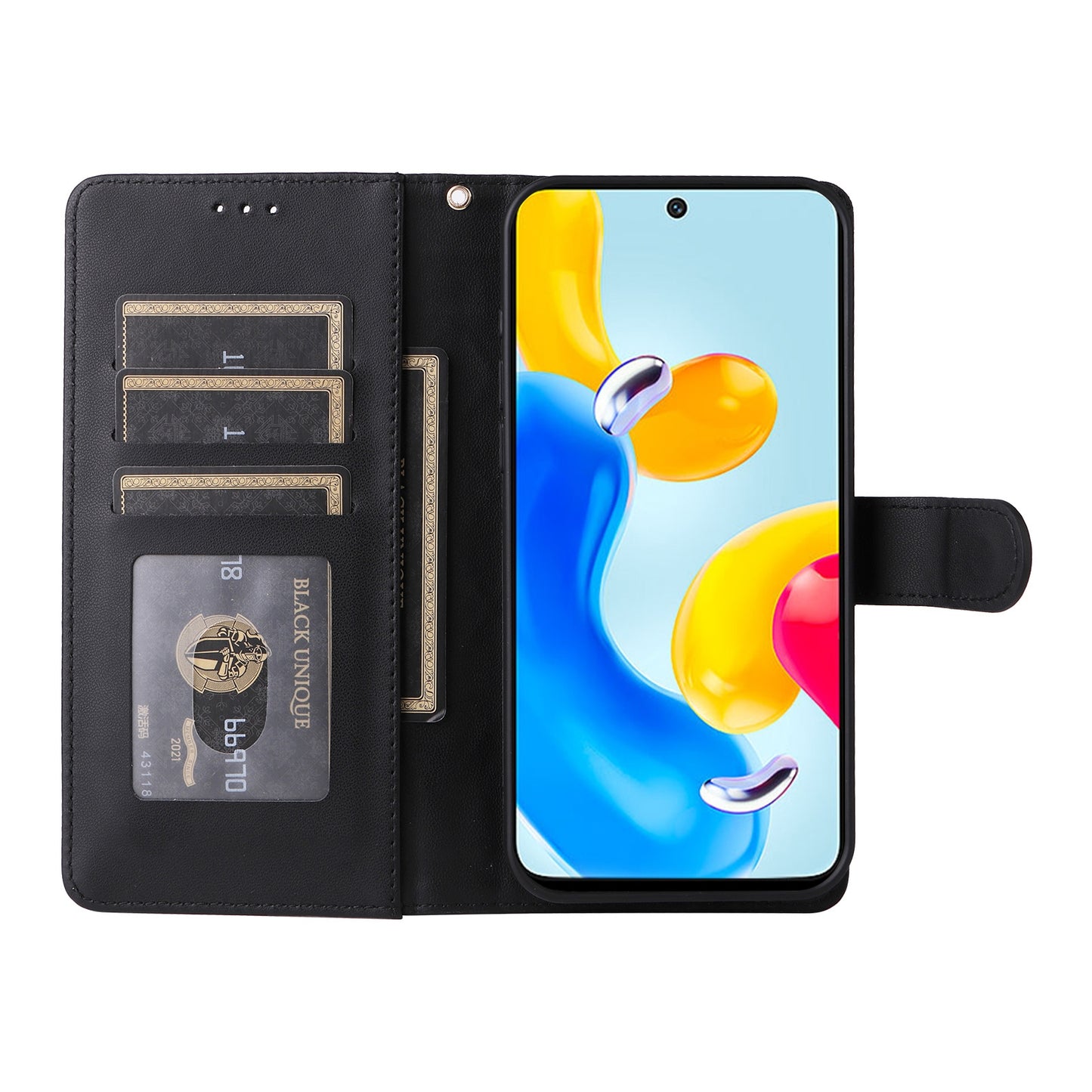 Xiaomi Redmi Note 11 5G Diamond Lattice Leather Flip Phone Case - Durable and Convenient Holder with Precision Cutouts