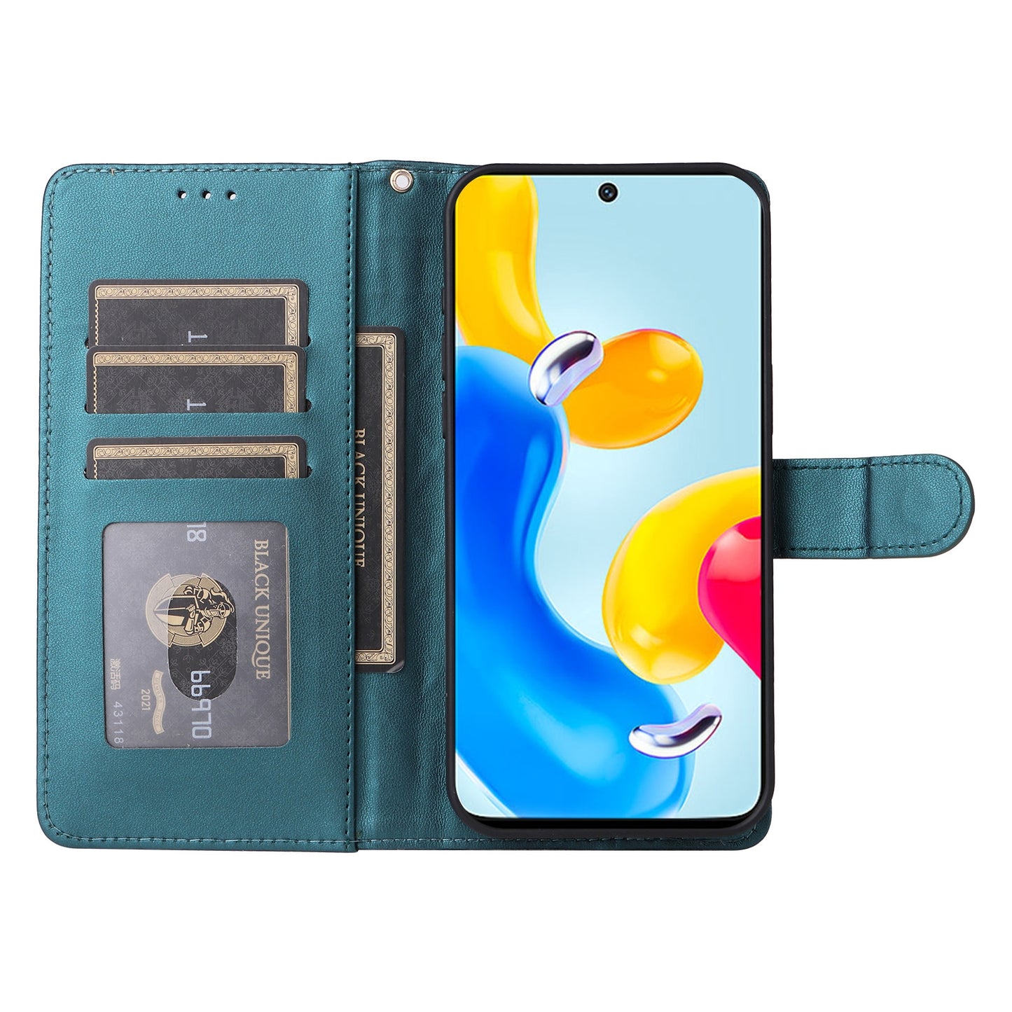Xiaomi Redmi Note 11 5G Diamond Lattice Leather Flip Phone Case - Durable and Convenient Holder with Precision Cutouts