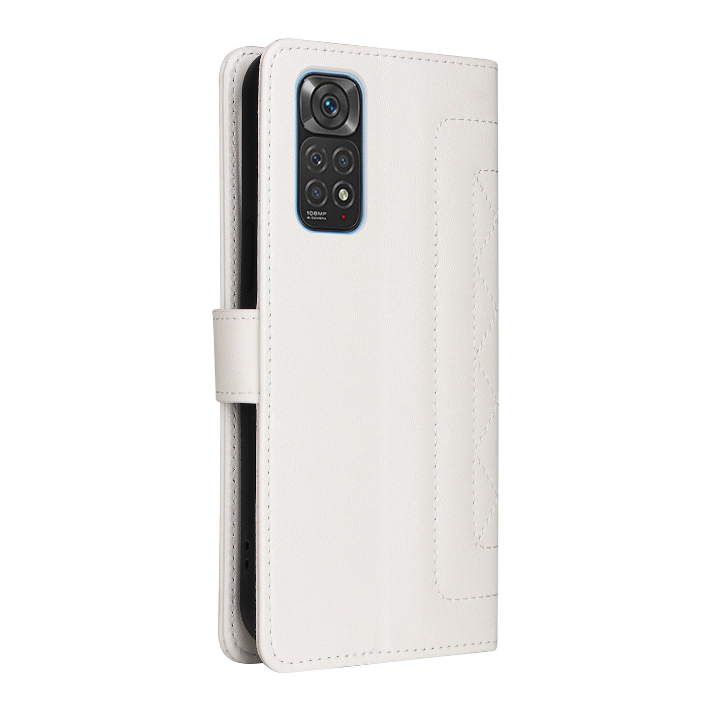 Xiaomi Redmi Note 11s / 12s Diamond Lattice Leather Flip Phone Case - Durable and Convenient Holder with Precision Cutouts
