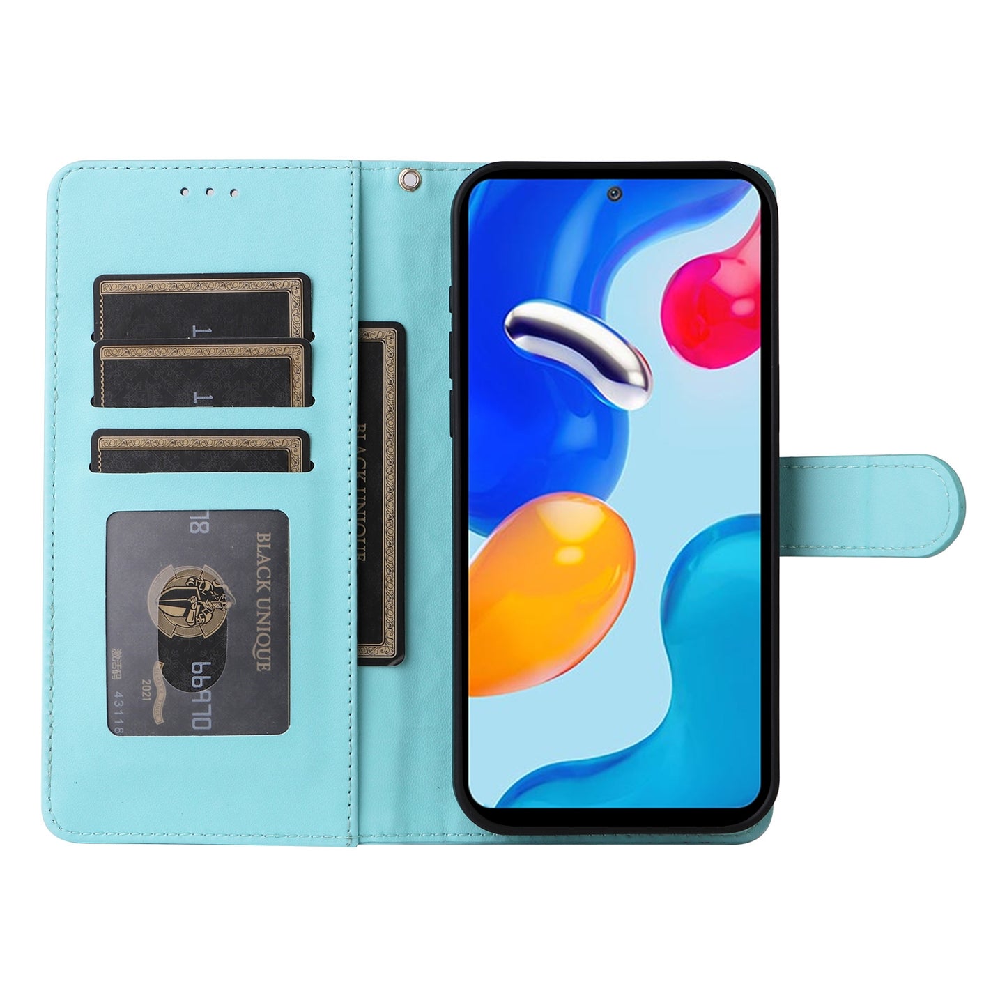 Xiaomi Redmi Note 11s / 12s Diamond Lattice Leather Flip Phone Case - Durable and Convenient Holder with Precision Cutouts