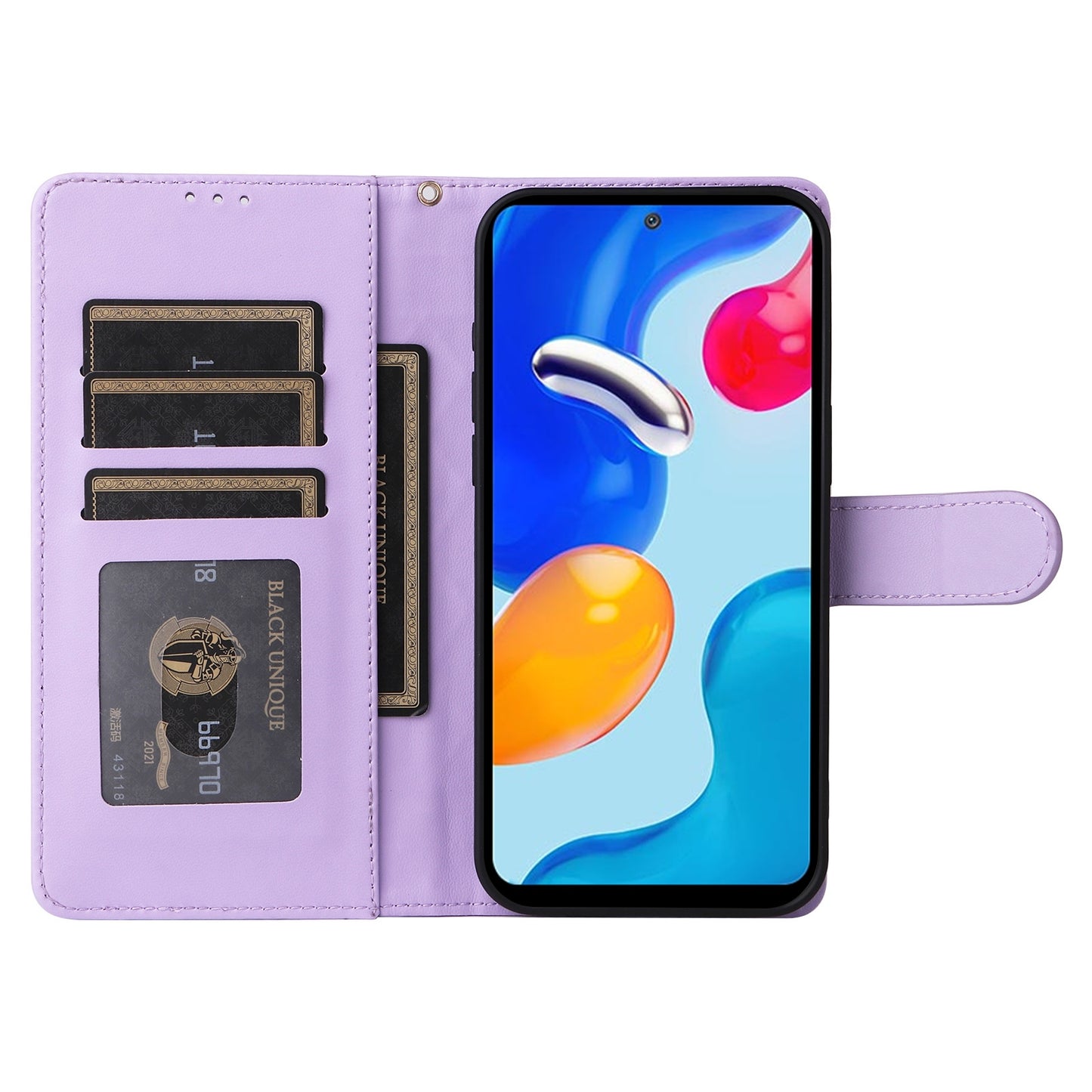 Xiaomi Redmi Note 11s / 12s Diamond Lattice Leather Flip Phone Case - Durable and Convenient Holder with Precision Cutouts