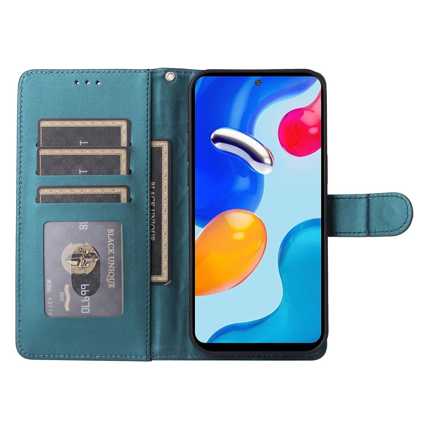 Xiaomi Redmi Note 11s / 12s Diamond Lattice Leather Flip Phone Case - Durable and Convenient Holder with Precision Cutouts