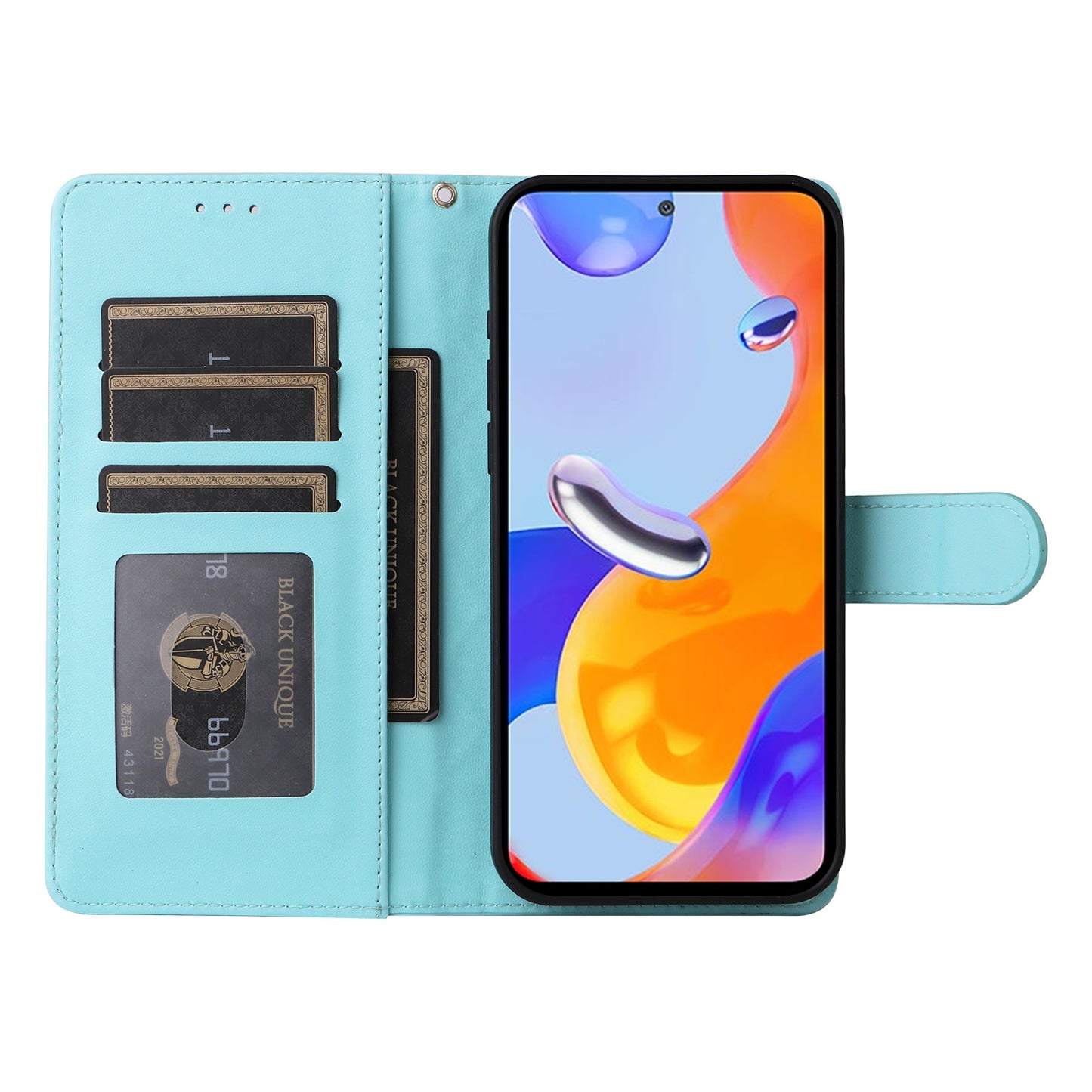 Xiaomi Redmi Note 11 Pro Global Diamond Lattice Leather Flip Phone Case - Durable and Convenient Holder with Precision Cutouts