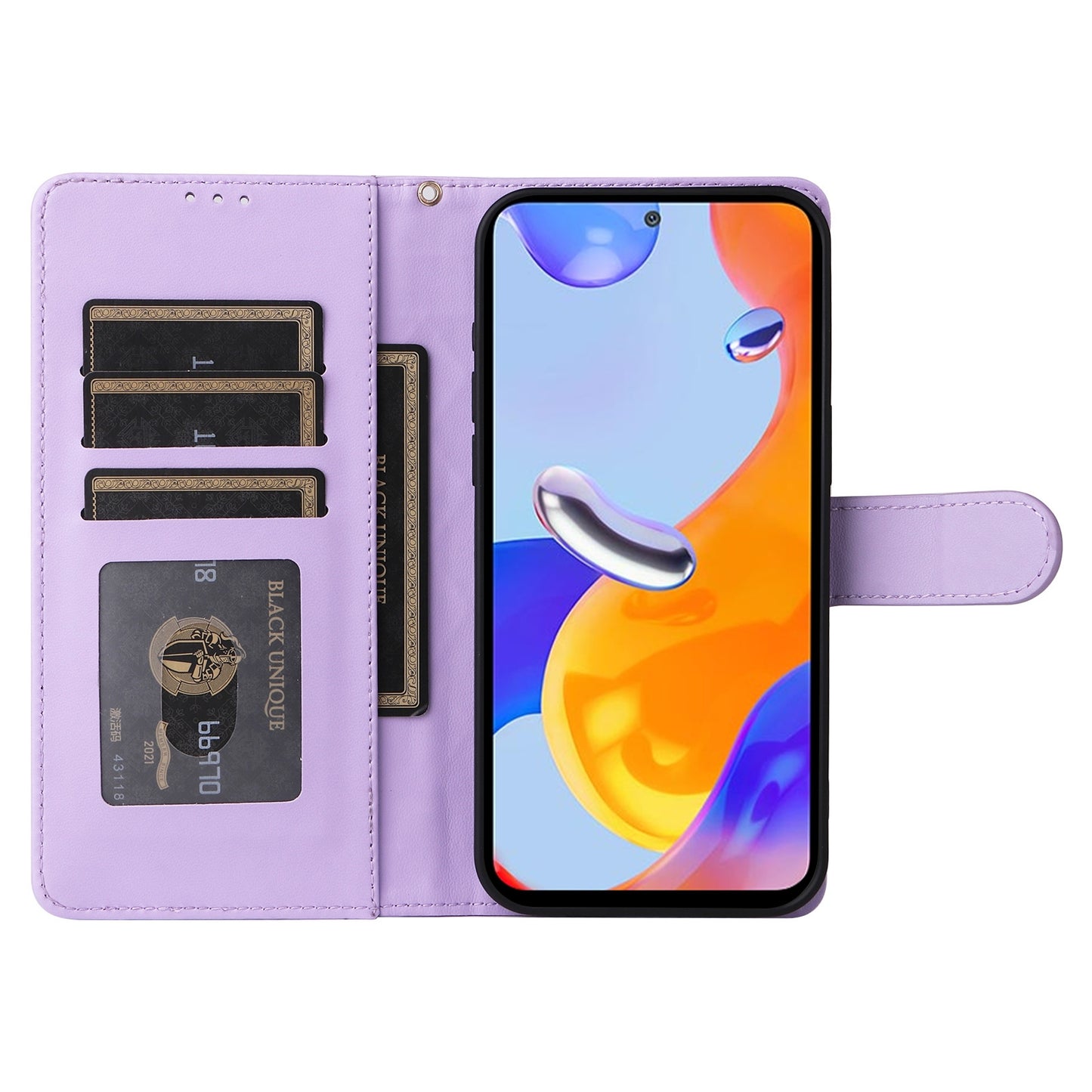 Xiaomi Redmi Note 11 Pro Global Diamond Lattice Leather Flip Phone Case - Durable and Convenient Holder with Precision Cutouts
