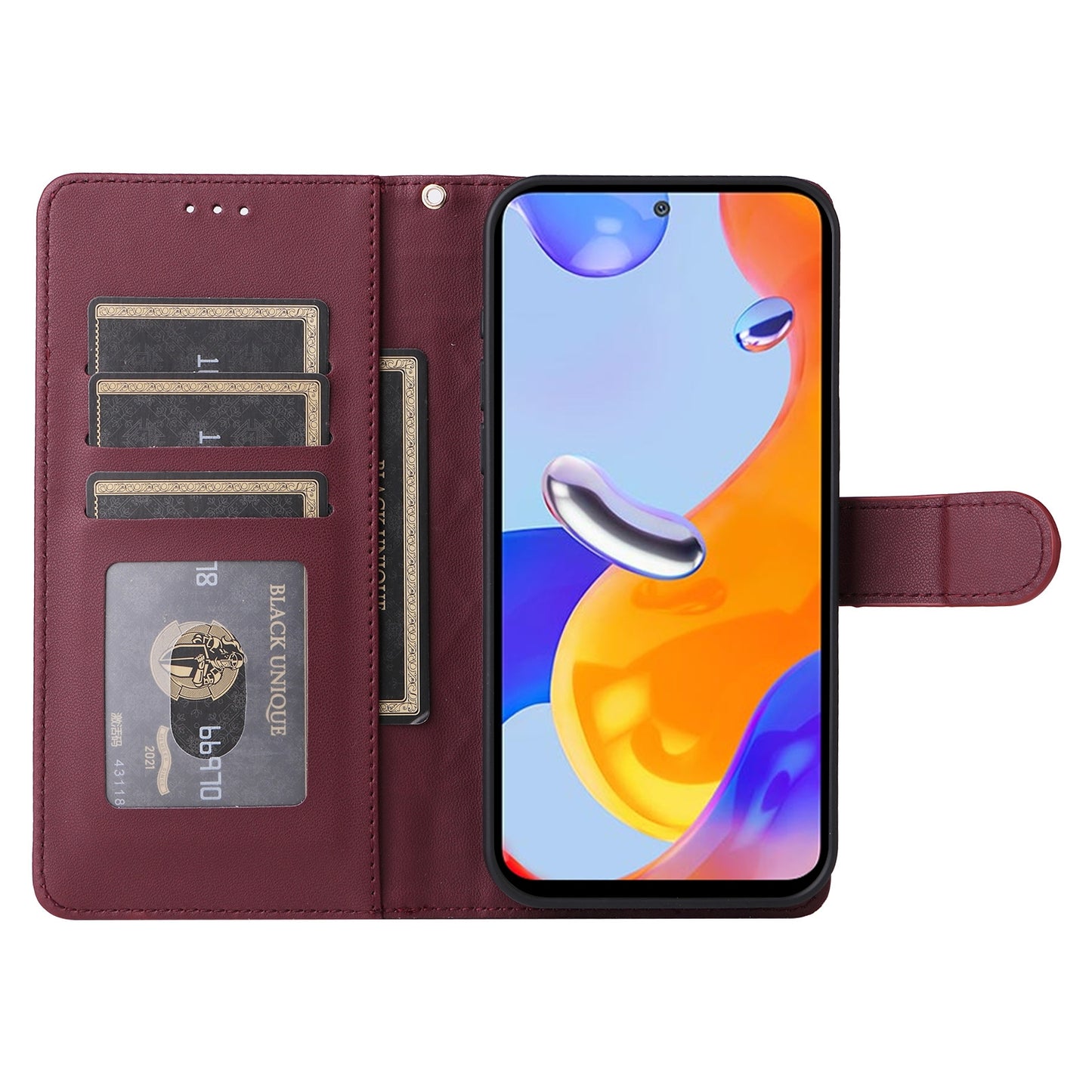 Xiaomi Redmi Note 11 Pro Global Diamond Lattice Leather Flip Phone Case - Durable and Convenient Holder with Precision Cutouts