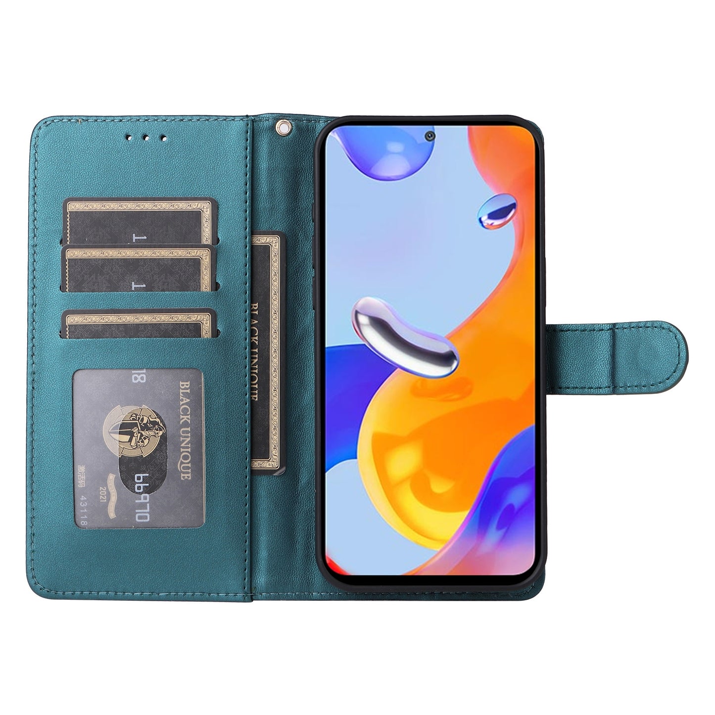 Xiaomi Redmi Note 11 Pro Global Diamond Lattice Leather Flip Phone Case - Durable and Convenient Holder with Precision Cutouts