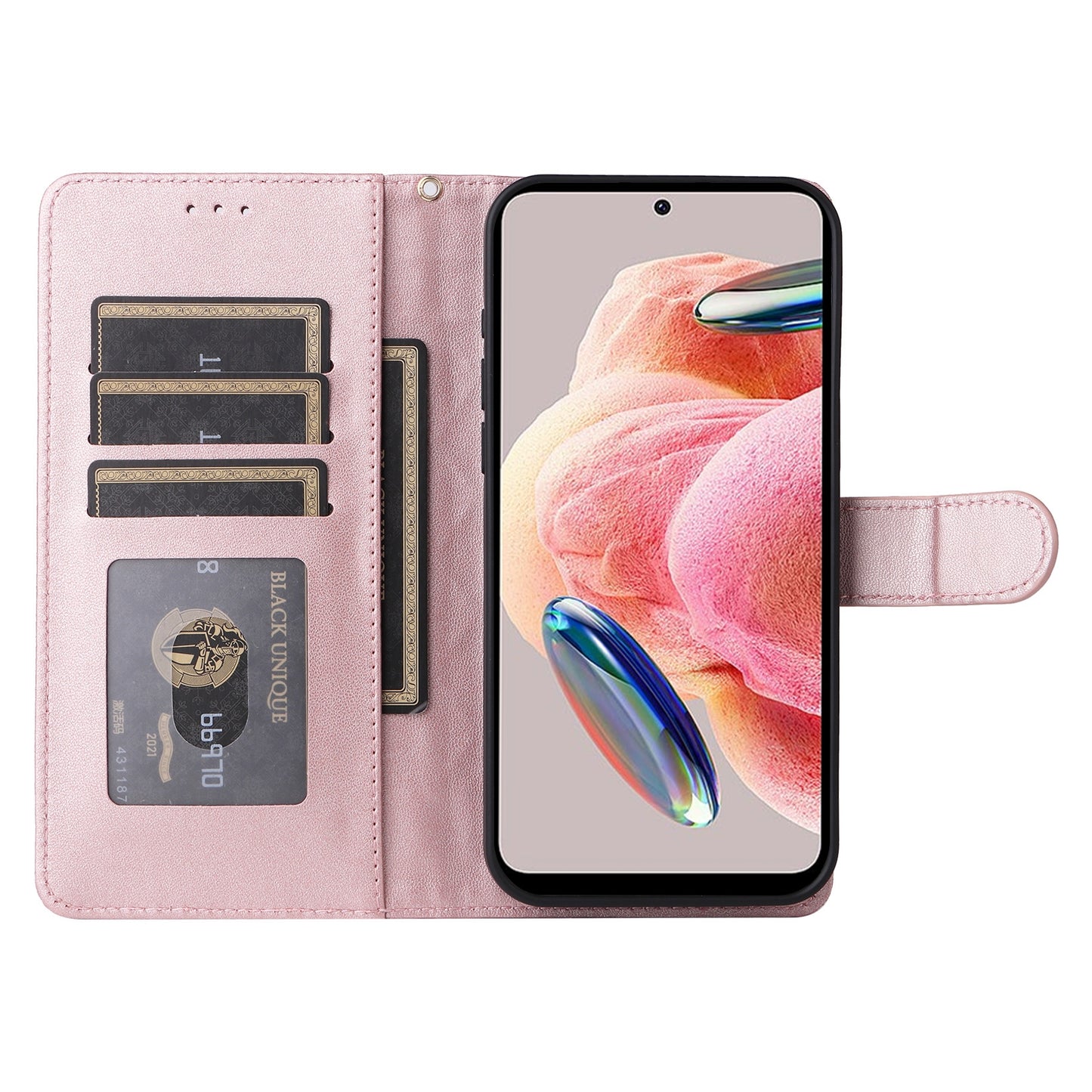 Xiaomi Redmi Note 12 4G Diamond Lattice Leather Flip Phone Case - Durable and Convenient Holder with Precision Cutouts