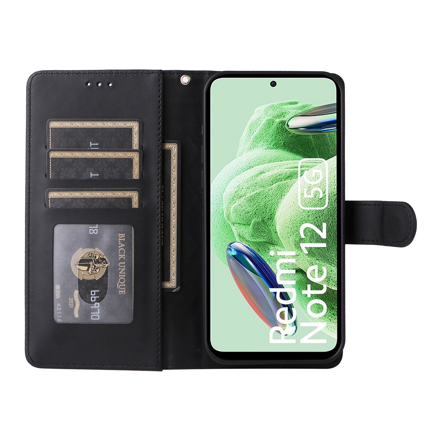 Xiaomi Redmi Note 12 5G / Poco X5 Diamond Lattice Leather Flip Phone Case - Durable and Convenient Holder with Precision Cutouts