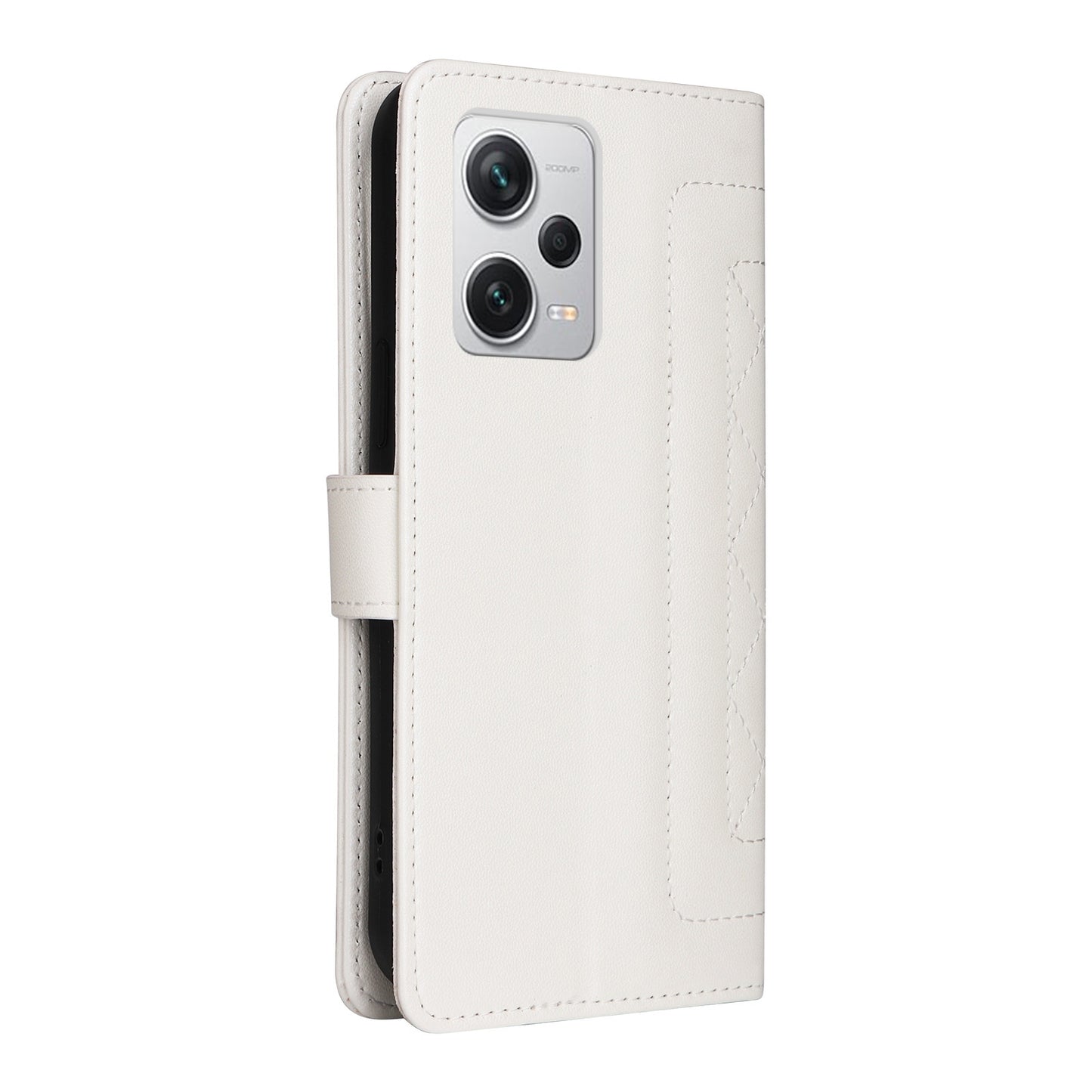 Xiaomi Redmi Note 12 Pro+ Diamond Lattice Leather Flip Phone Case - Durable and Convenient Holder with Precision Cutouts