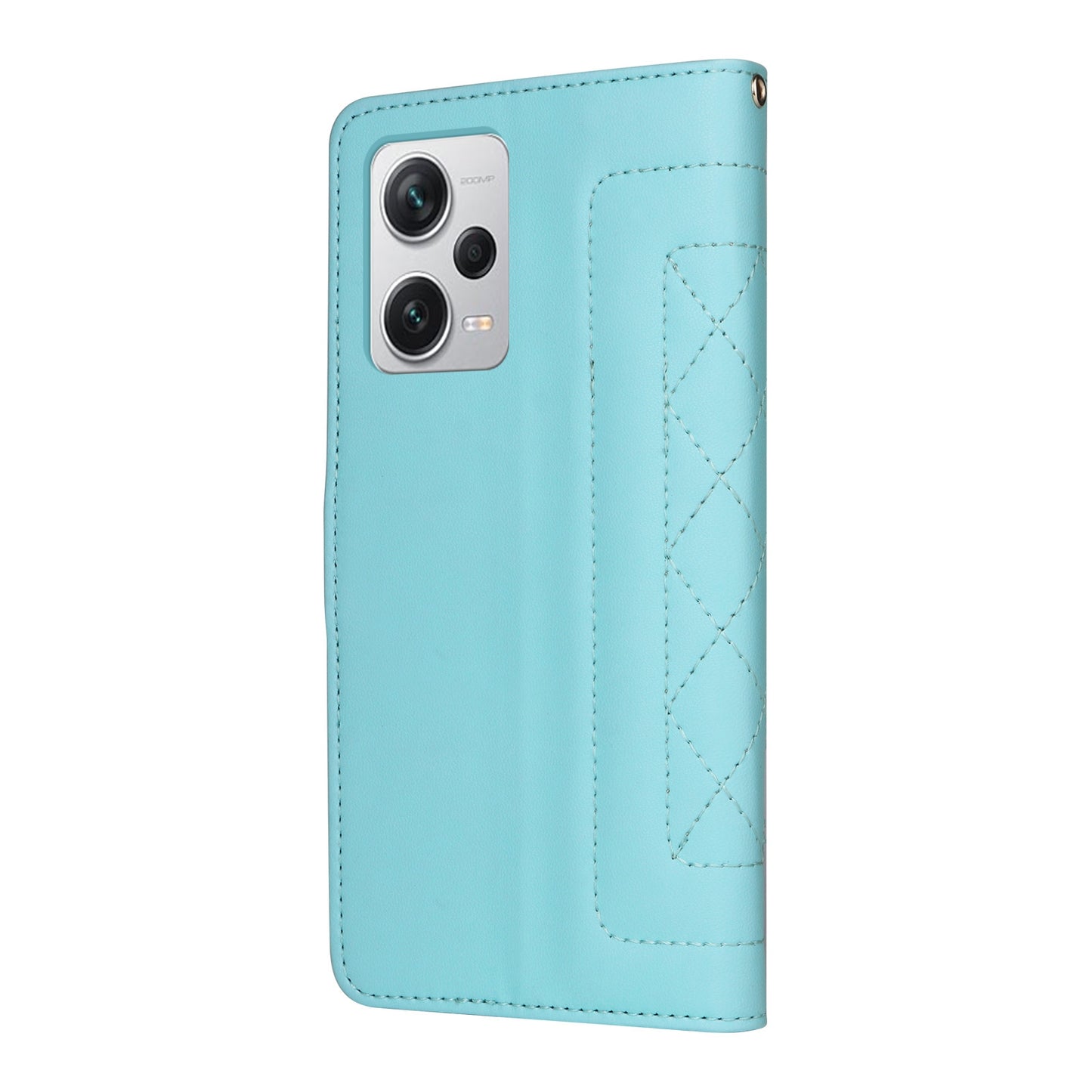 Xiaomi Redmi Note 12 Pro+ Diamond Lattice Leather Flip Phone Case - Durable and Convenient Holder with Precision Cutouts