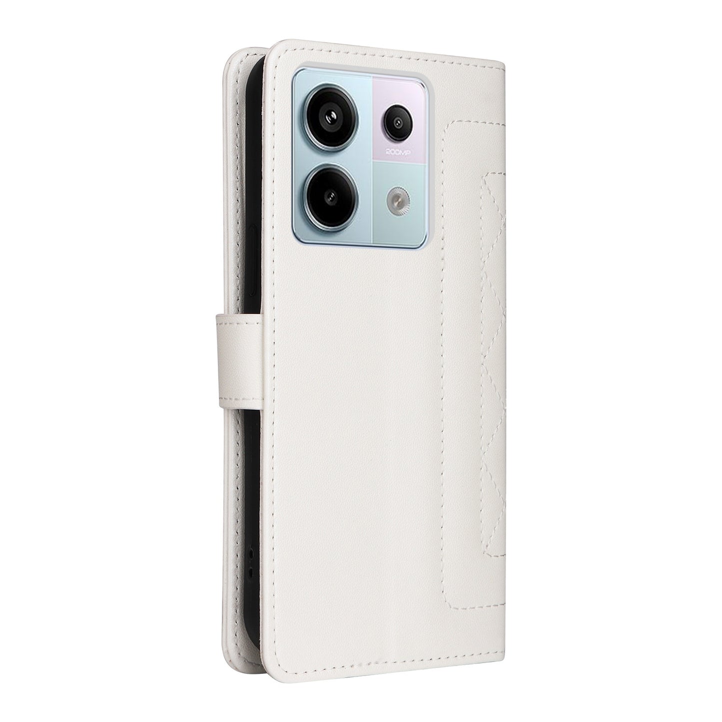 Xiaomi Redmi Note 13 Pro 5G Diamond Lattice Leather Flip Phone Case - Durable and Convenient Holder with Precision Cutouts