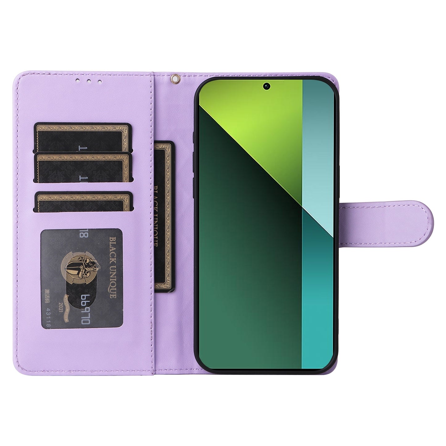Xiaomi Redmi Note 13 Pro 5G Diamond Lattice Leather Flip Phone Case - Durable and Convenient Holder with Precision Cutouts