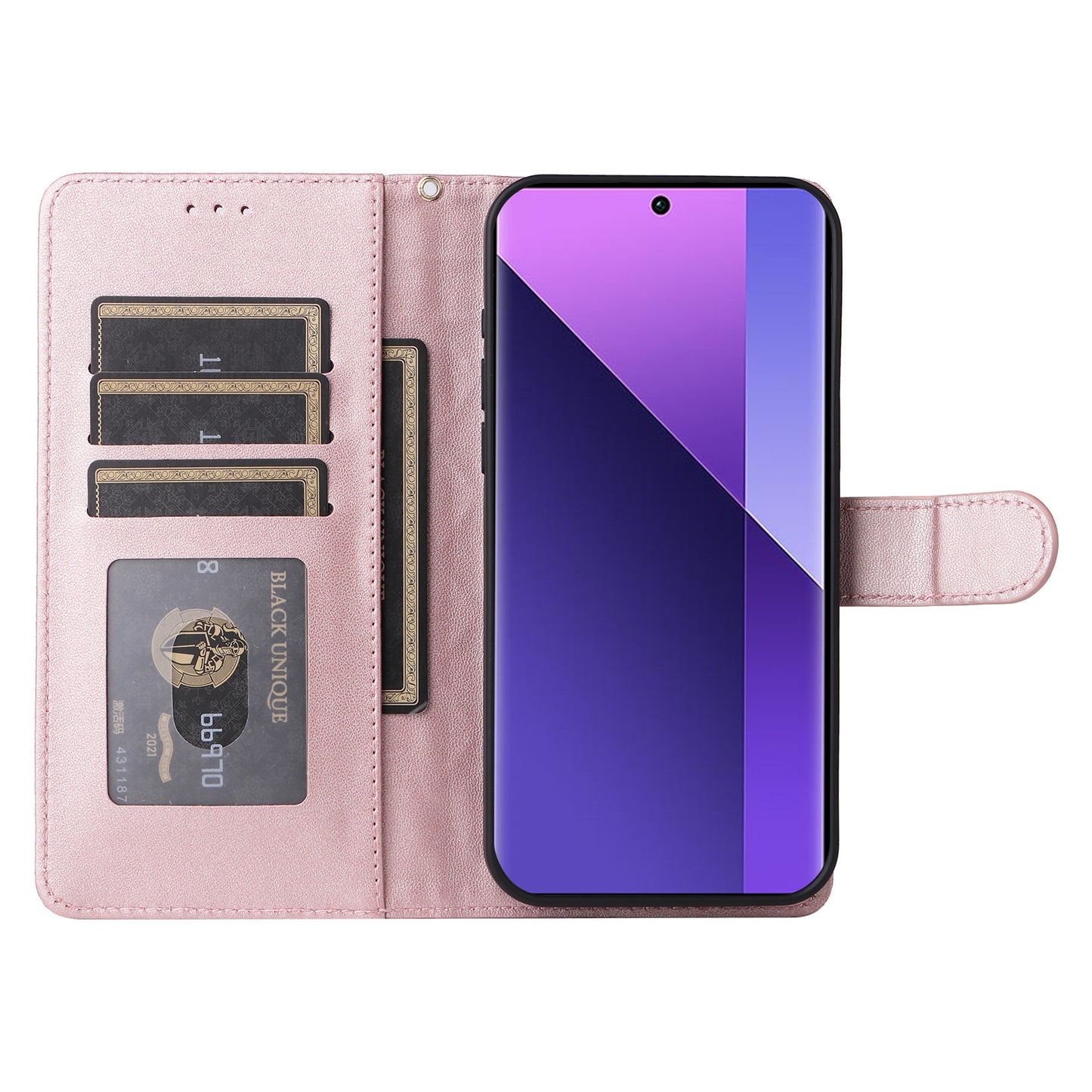 Xiaomi Redmi Note 13 Pro+ 5G Diamond Lattice Leather Flip Phone Case - Durable and Convenient Holder with Precision Cutouts