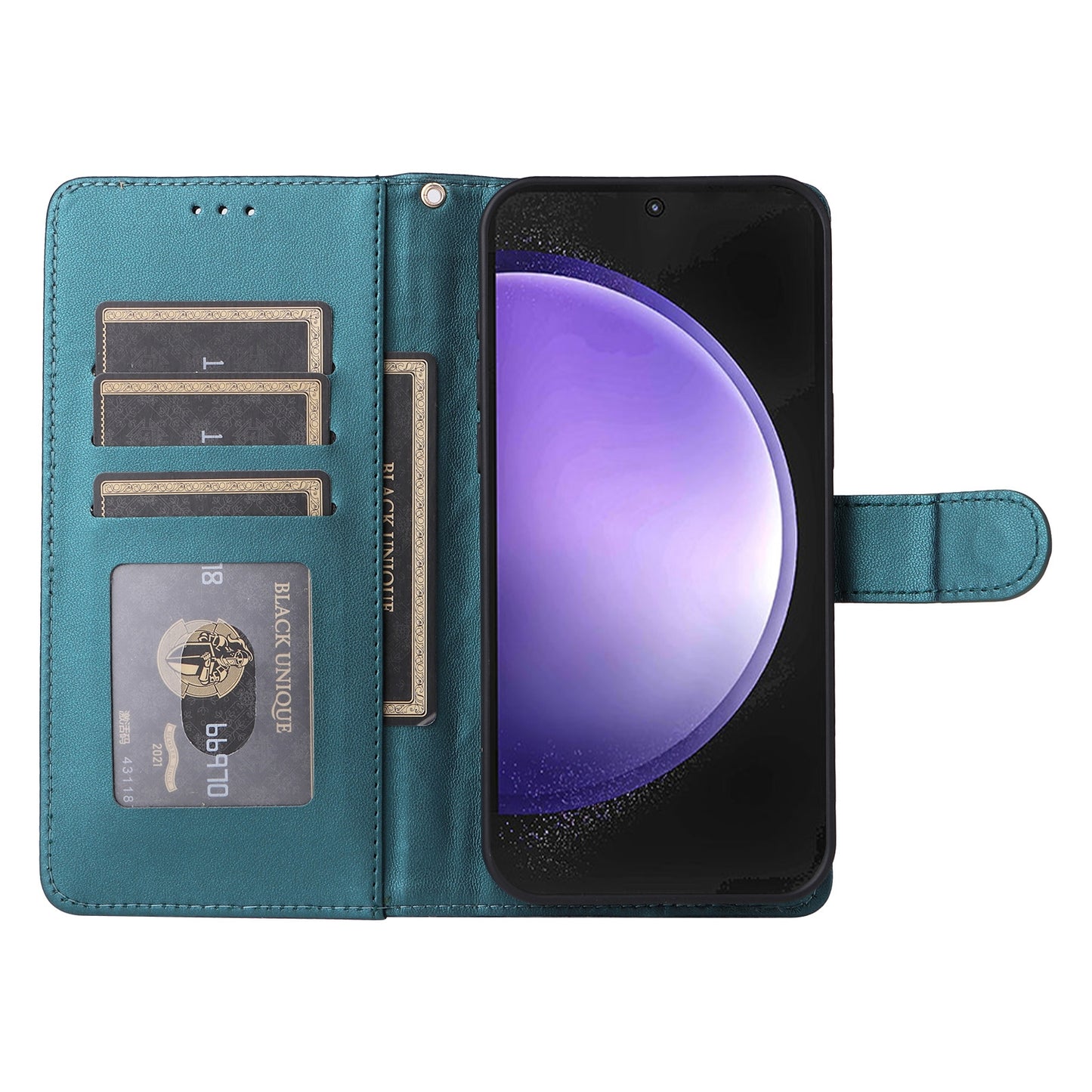 Samsung Galaxy S23 FE 5G Diamond Lattice Leather Flip Phone Case - Durable and Convenient Holder with Precision Cutouts