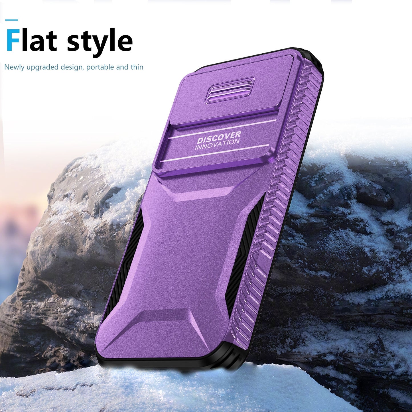 Google Pixel 8a Phone Case with Sliding Camshield | Military-Grade TPU & PC Protective Anti-Scratch Anti-Skid Cover, Durable Shockproof Design