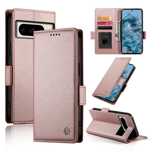 Google Pixel 8 Pro Magnetic Leather Wallet Case with Card Slots, Stand Function & Full Protection
