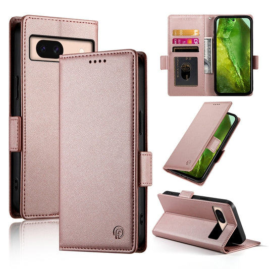 Google Pixel 8a Magnetic Leather Wallet Case with Card Slots, Stand Function & Full Protection
