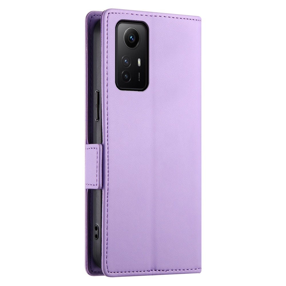 Xiaomi Redmi Note 12S 4G Magnetic Leather Wallet Case with Card Slots, Stand Function & Full Protection