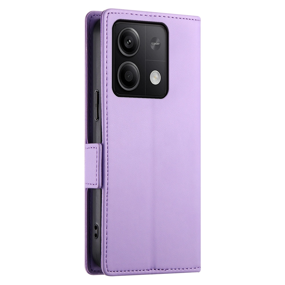 Xiaomi Redmi Note 13 5G Magnetic Leather Wallet Case with Card Slots, Stand Function & Full Protection
