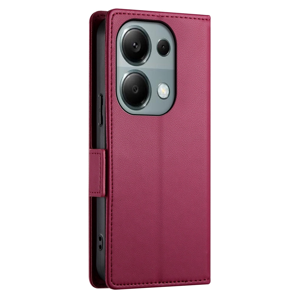 Xiaomi Redmi Note 13 Pro 4G Magnetic Leather Wallet Case with Card Slots, Stand Function & Full Protection