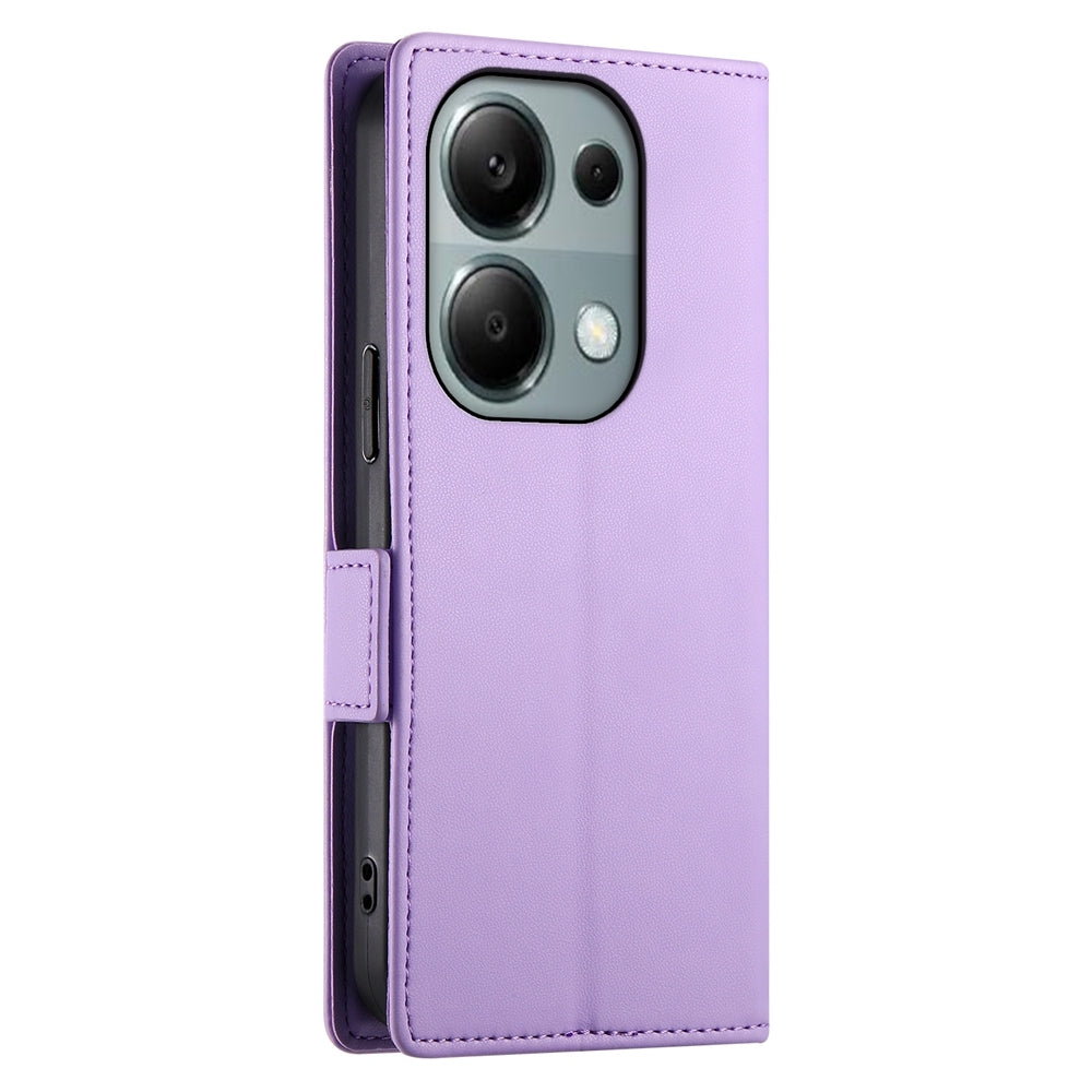 Xiaomi Redmi Note 13 Pro 4G Magnetic Leather Wallet Case with Card Slots, Stand Function & Full Protection