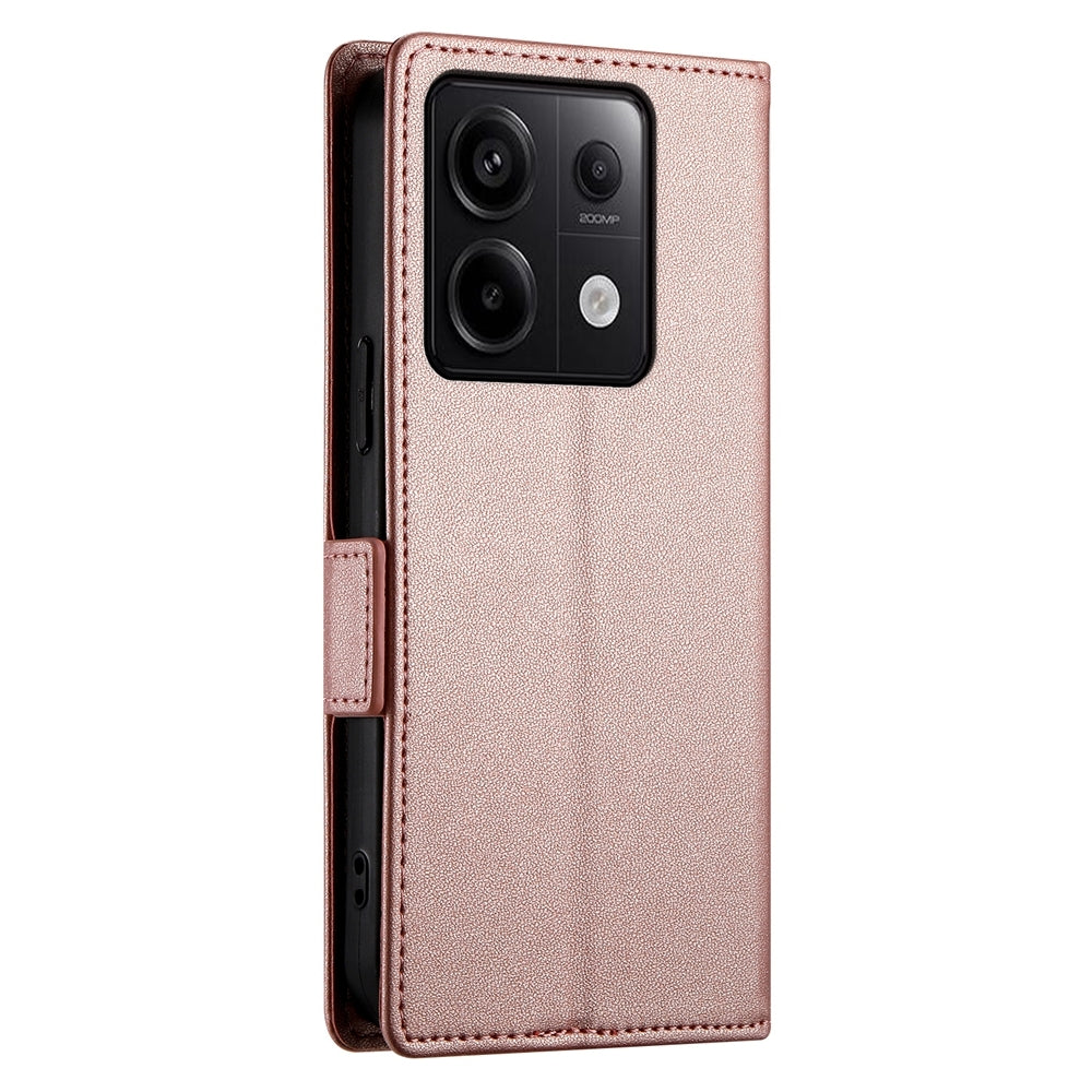 Xiaomi Redmi Note 13 Pro 5G Magnetic Leather Wallet Case with Card Slots, Stand Function & Full Protection