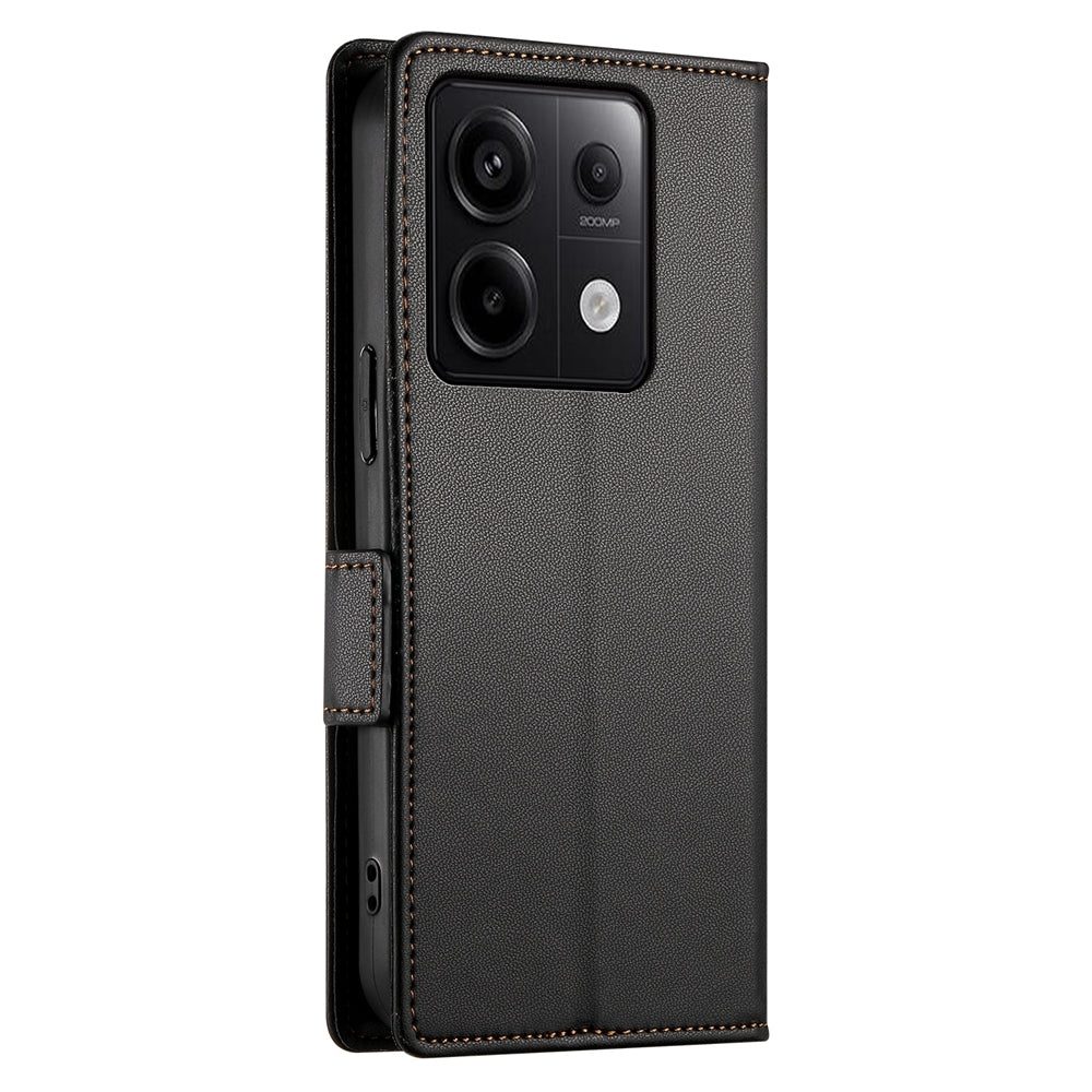 Xiaomi Redmi Note 13 Pro 5G Magnetic Leather Wallet Case with Card Slots, Stand Function & Full Protection